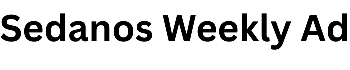 Sedanos Weekly Ad 
